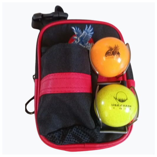 Park Golf golf ball carrying case.